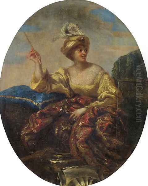 Circe 2 Oil Painting by Giovanni Benedetto Castiglione