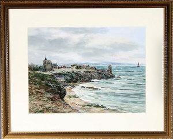 The Castle Ruins, St. Andrews Oil Painting by John Hamilton Glass