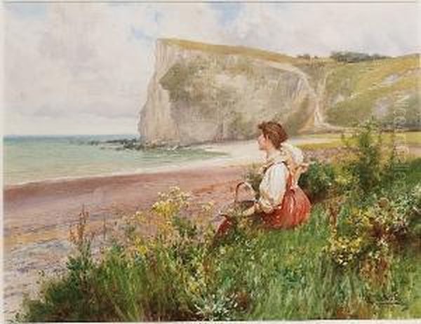 Faraway Thoughts Oil Painting by Alfred I Glendening