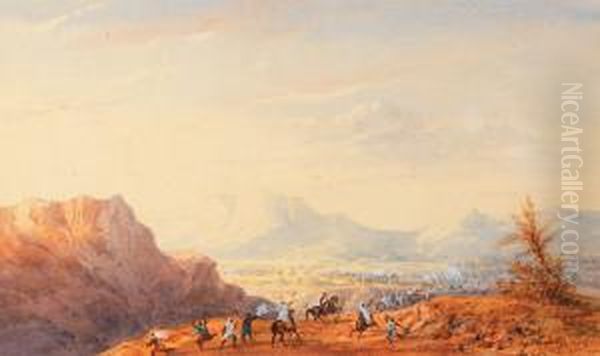 Expedition Des Armees Oil Painting by Gaspard Gobaut