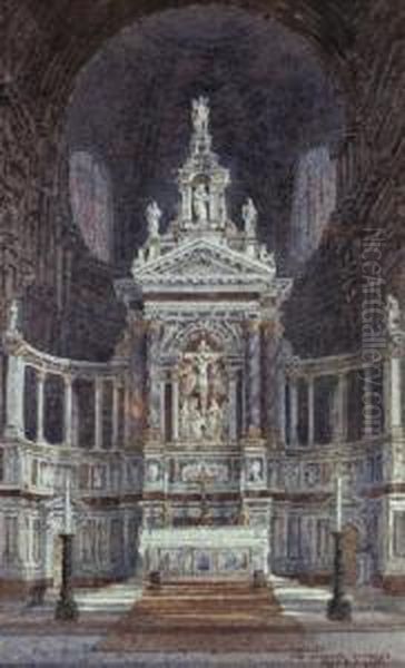 The Aeredos, St Paul's Oil Painting by Frederick E.J. Goff