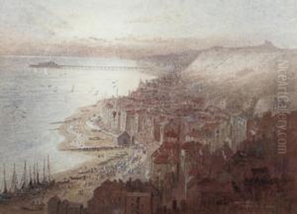 Hastings Oil Painting by Frederick E.J. Goff