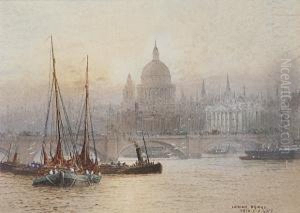 London Bridge by Frederick E.J. Goff