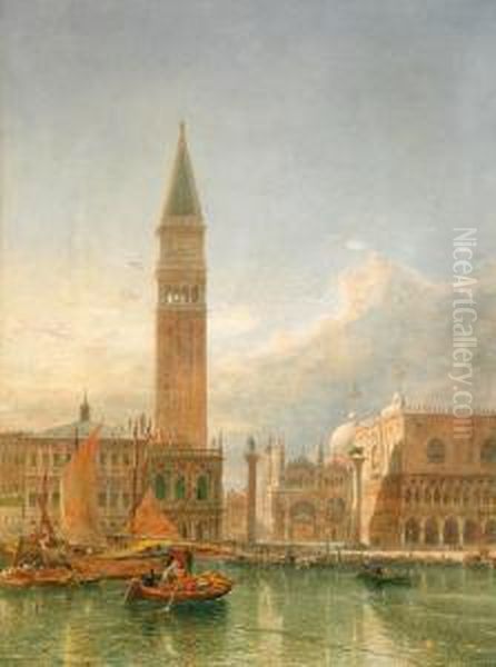 Venedig Oil Painting by Edward Alfred Angelo Goodall