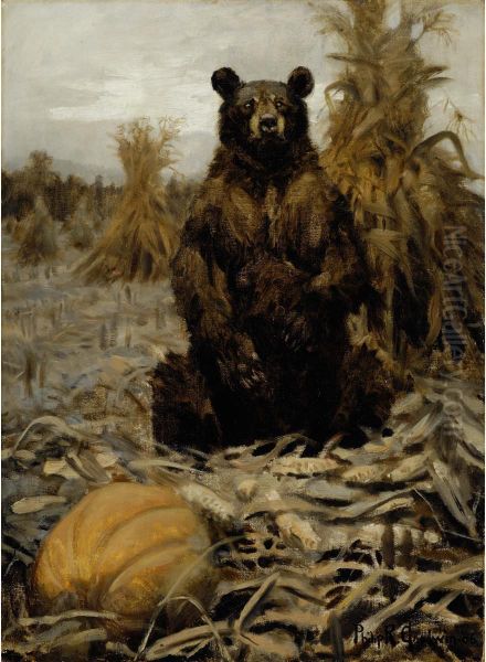 The Nature Of Bears Oil Painting by Philip Russell Goodwin