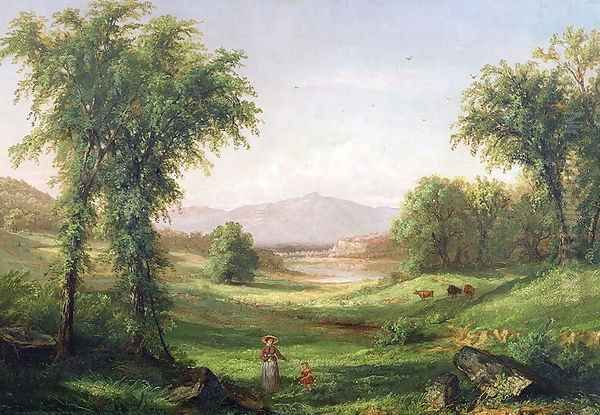 New Hampshire landscape Oil Painting by Samuel Colman