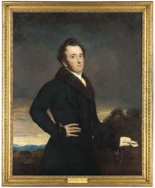 Portrait Of A Gentleman Oil Painting by Sir John Watson Gordon