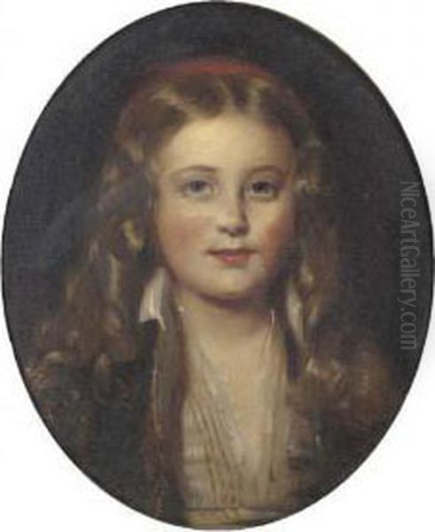 Portrait Of Kalitza Janet Erskine Christian Hay Oil Painting by Sir John Watson Gordon