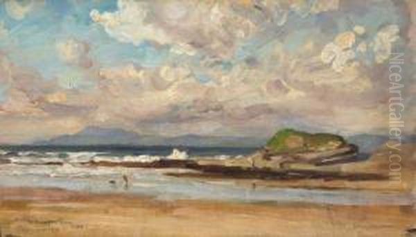 Bundoran, County Donegal, 1930 Oil Painting by William Crampton Gore