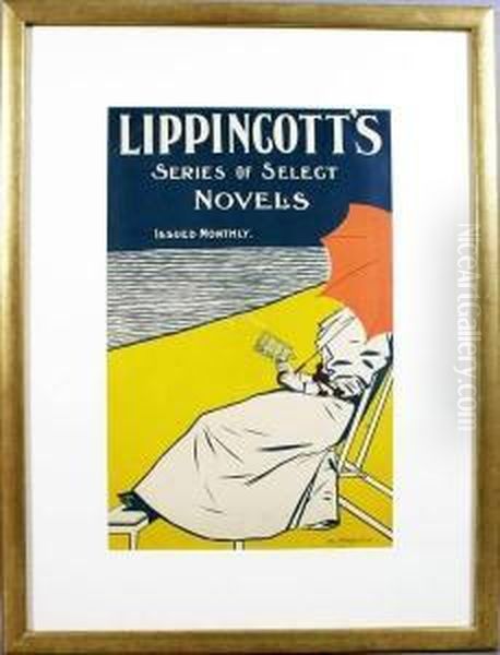 Lippincott's Series Of Select Novels Oil Painting by William Crampton Gore