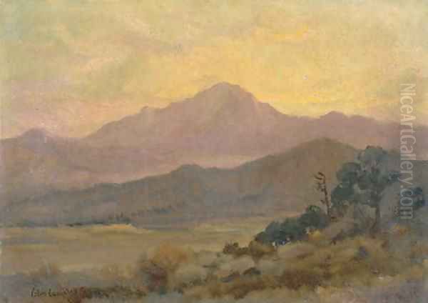 Pikes Peak, Colorado Oil Painting by Colin Campbell Cooper