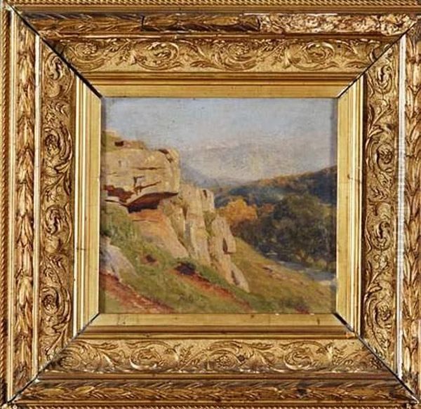 Gos,, Paysage Oil Painting by Albert H. Gos