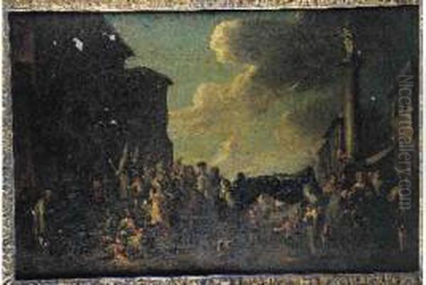 Goubeau Oil Painting by Anton Goubau