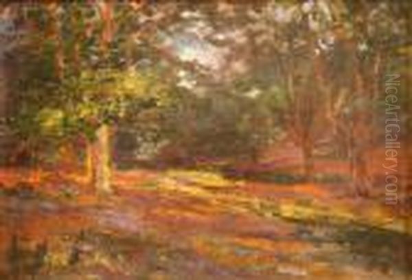 View In The Innerforest Oil Painting by Alexander Carruthers Gould