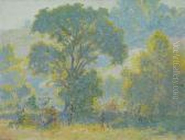 Morning Light Oil Painting by Carl C. Graf