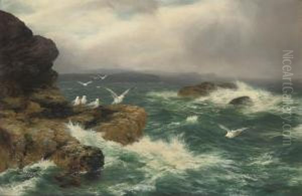 The Incoming Storm Oil Painting by Peter Graham