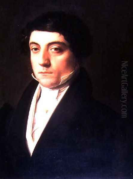 Gioacchino Rossini (1792-1868) Oil Painting by Vincenzo Camuccini