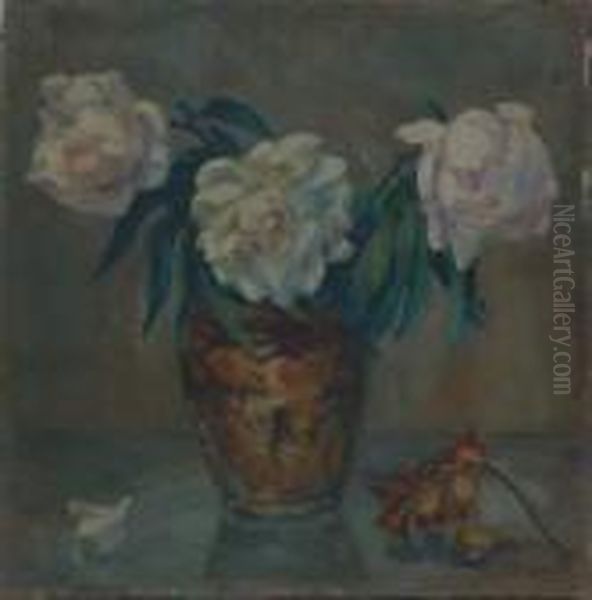  Bouquet De Fleurs  Oil Painting by Sam Granowsky