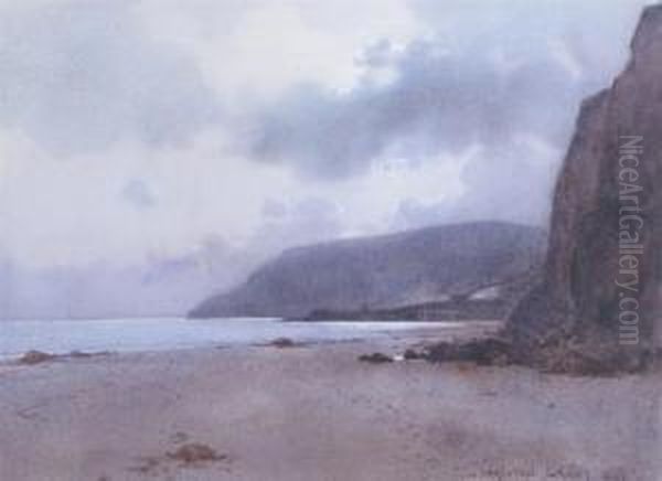 Coastal Scene Oil Painting by Carleton Grant