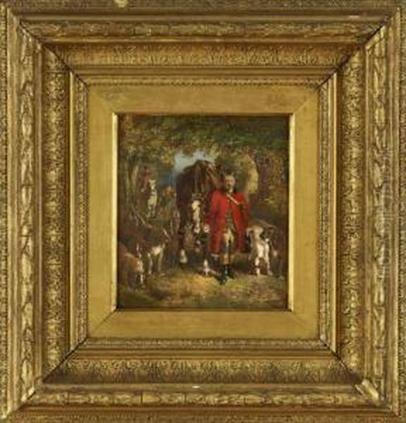 The Hunting Party Oil Painting by Sir Francis Grant