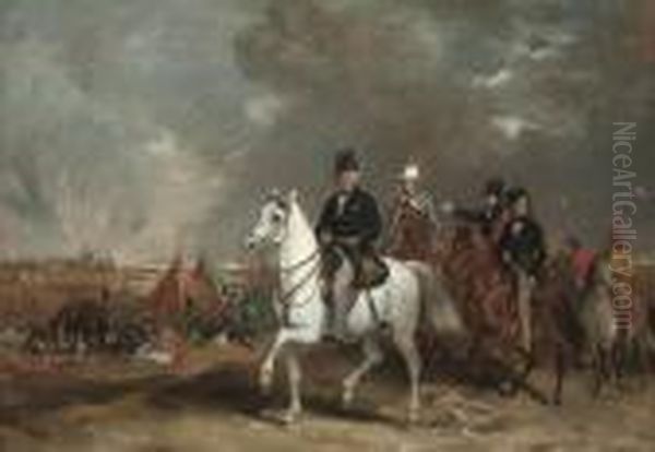 The Viscount Hardinge Oil Painting by Sir Francis Grant