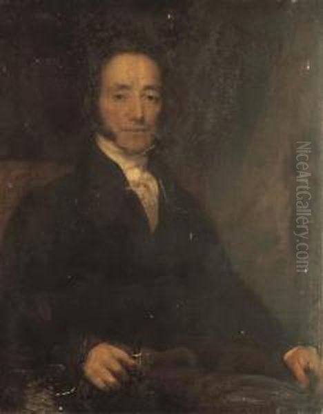 Portrait Of A Gentleman Oil Painting by Sir Francis Grant