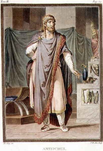 Antiochus, costume for 'Berenice' by Jean Racine, from Volume II of 'Research on the Costumes and Theatre of All Nations' Oil Painting by Philippe Chery