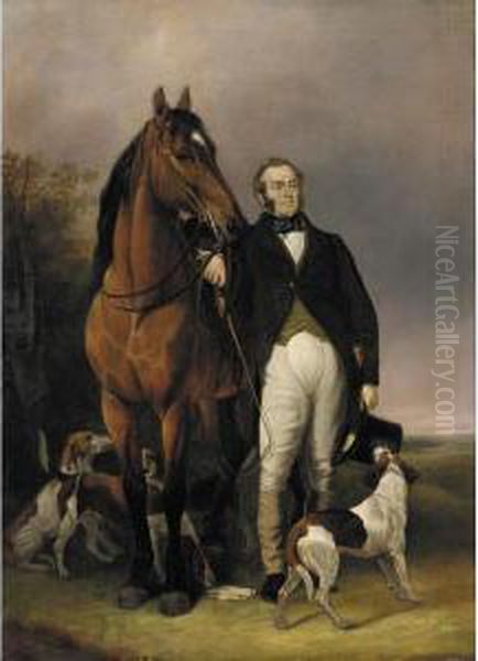 The Sporting Gentleman Oil Painting by Sir Francis Grant