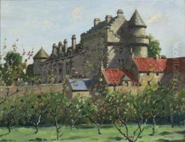 Falkland Palace Oil Painting by James Gray