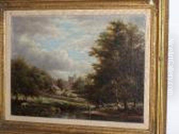 'haddon Hall Oil Painting by William Greaves