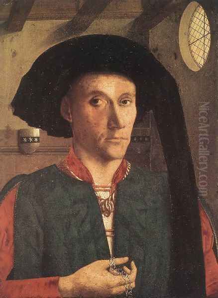 Portrait of Edward Grimston 1446 Oil Painting by Petrus Christus