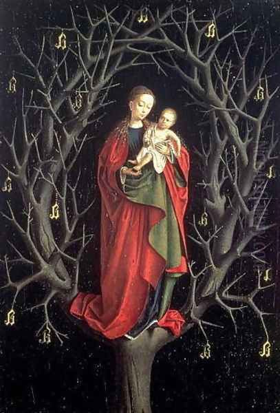 Our Lady of the Barren Tree c.1444-62 Oil Painting by Petrus Christus