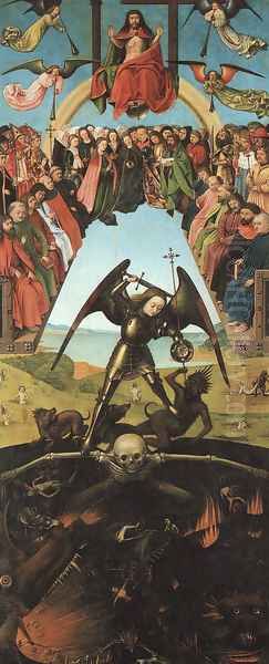 The Last Judgement 1452 Oil Painting by Petrus Christus