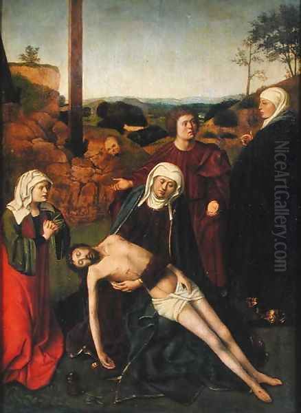 The Lamentation Oil Painting by Petrus Christus