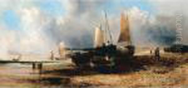 Dry Anchor Oil Painting by John Kenneth Green