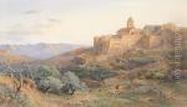 Bethlehem Oil Painting by Nathaniel Everett Green