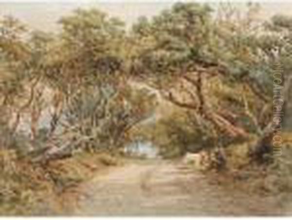 Killarney Oil Painting by Nathaniel Everett Green