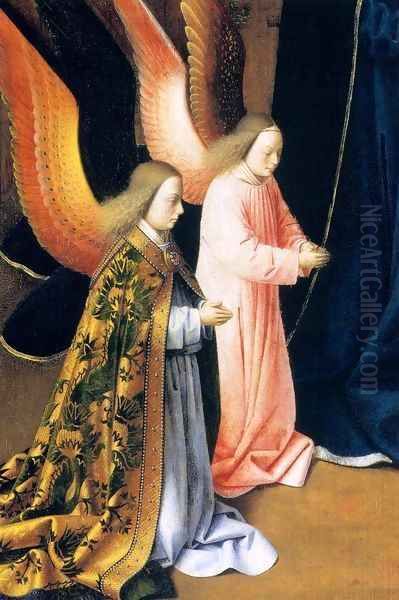 The Nativity (detail) Oil Painting by Petrus Christus