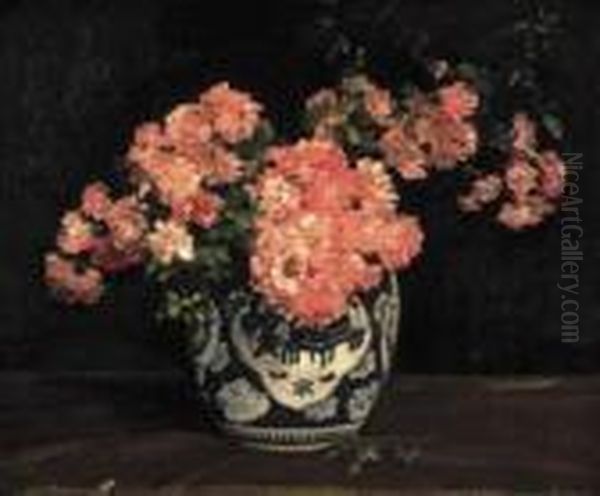 A Still Life Of Oil Painting by Walter Graham Grieve