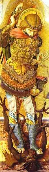 St. Michael Oil Painting by Carlo Crivelli