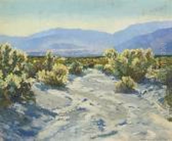 Desert Wash Oil Painting by William Alexander Griffith