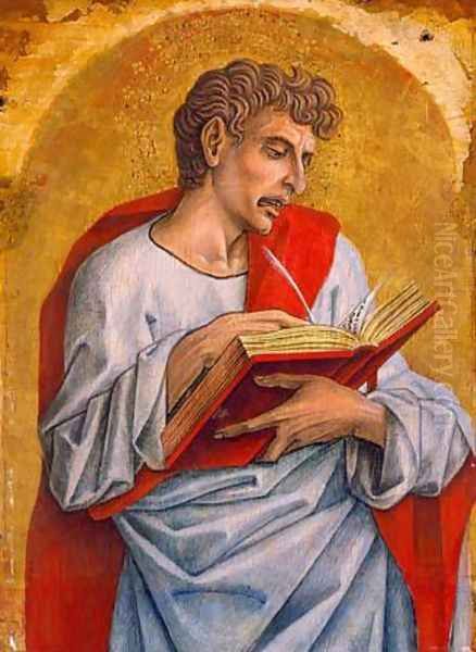 St. John the Evangelist Oil Painting by Carlo Crivelli