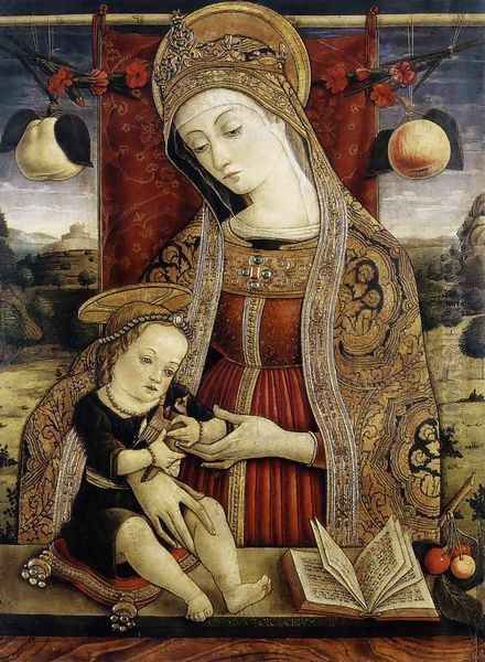 Madonna and Child Oil Painting by Carlo Crivelli