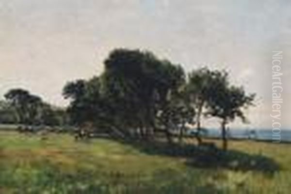 Landscape Oil Painting by Johannes Martin Grimelund