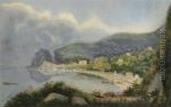 Bay View Oil Painting by Henry C. Gritten