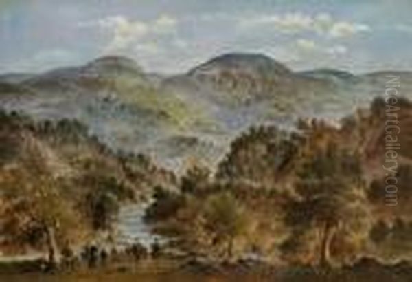 Landscape Oil Painting by Henry C. Gritten