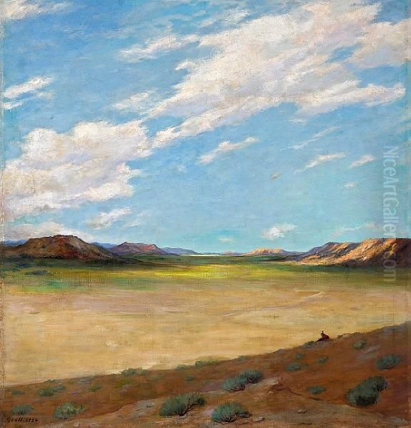 'arizona' (clouds) Oil Painting by Albert Lorey Groll