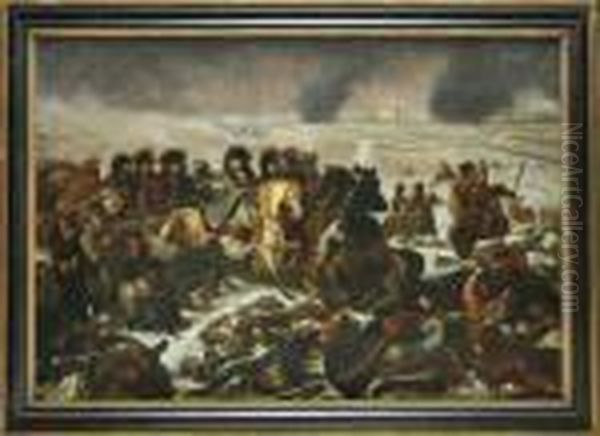 La Bataille D'eylau Oil Painting by Antoine-Jean Gros