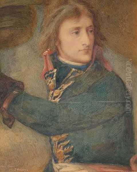 Napoleon At Arcola 1796 Oil Painting by Antoine-Jean Gros