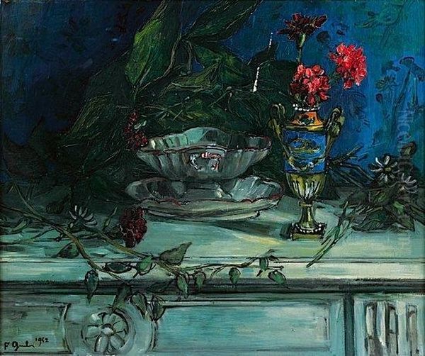 Nature Morte A La Sauciere Oil Painting by Francis Gruber